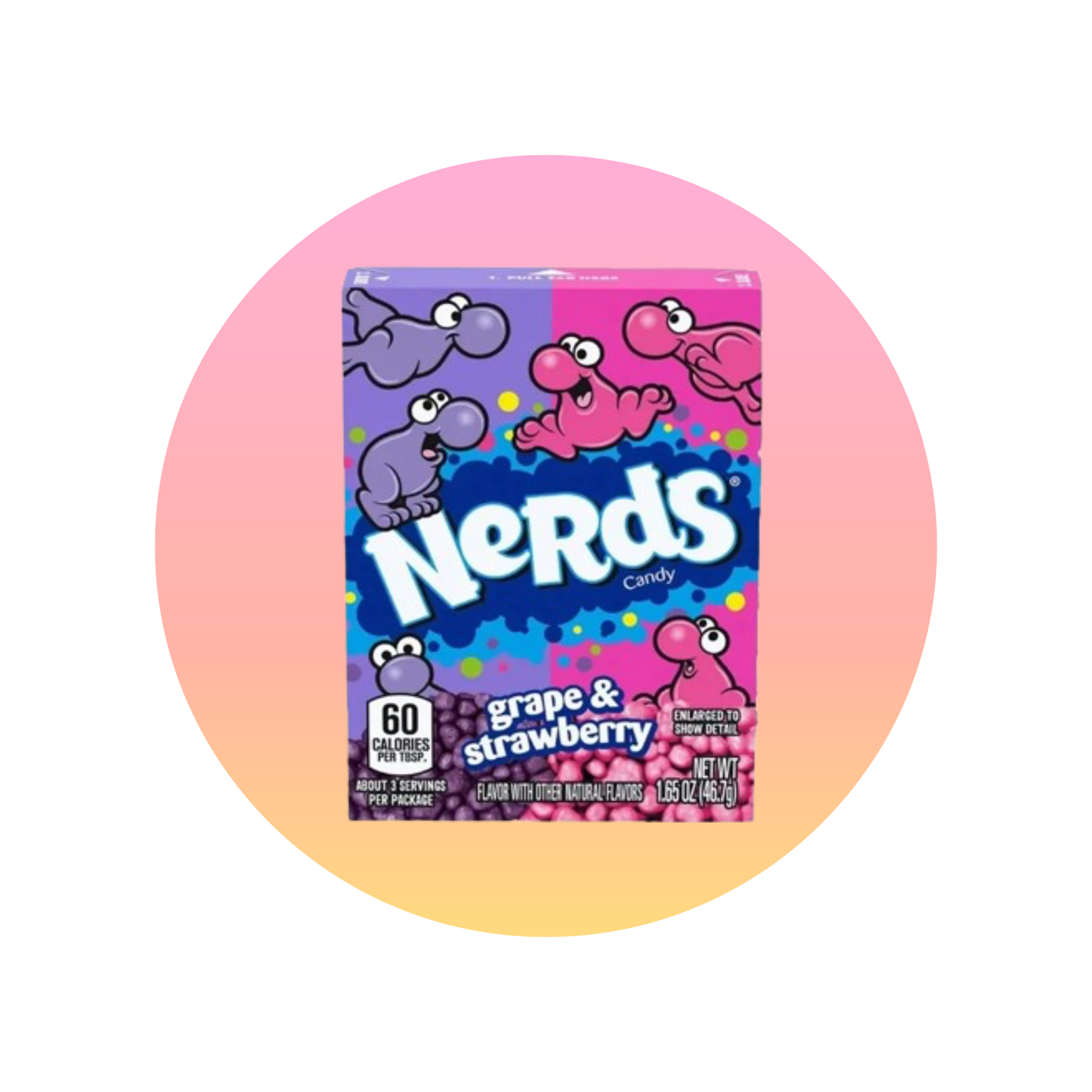 Nerds Pocket Grape Strawberry