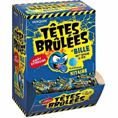 Têtes Brûlées Billes Framboises x3